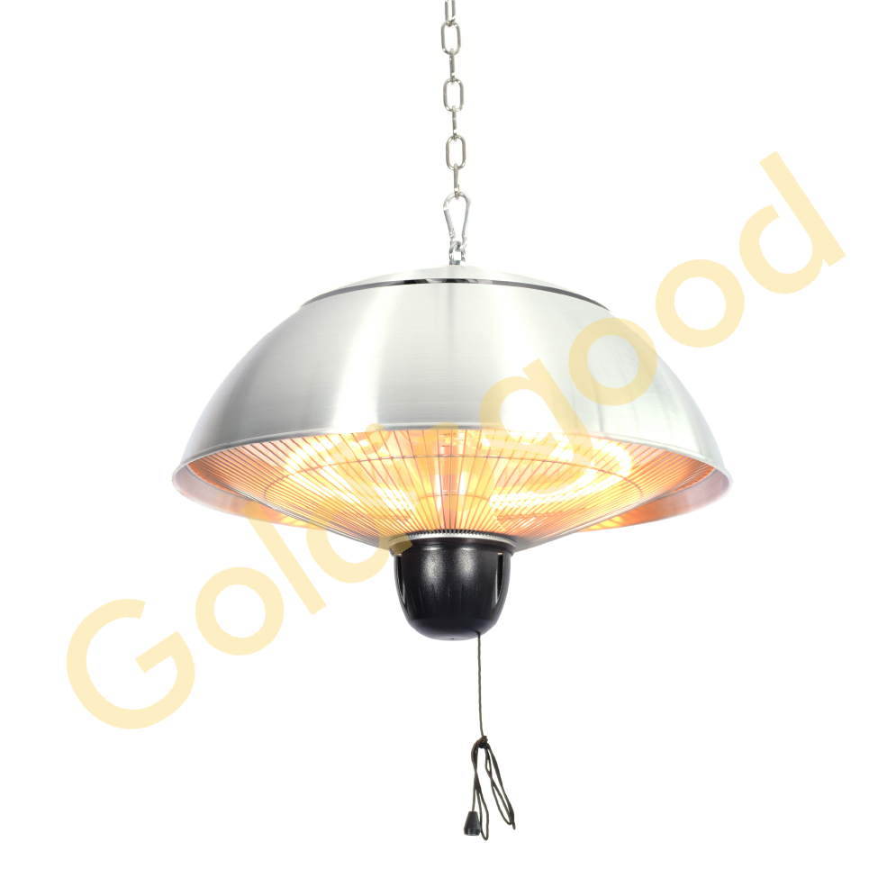 High ceiling factory radiator