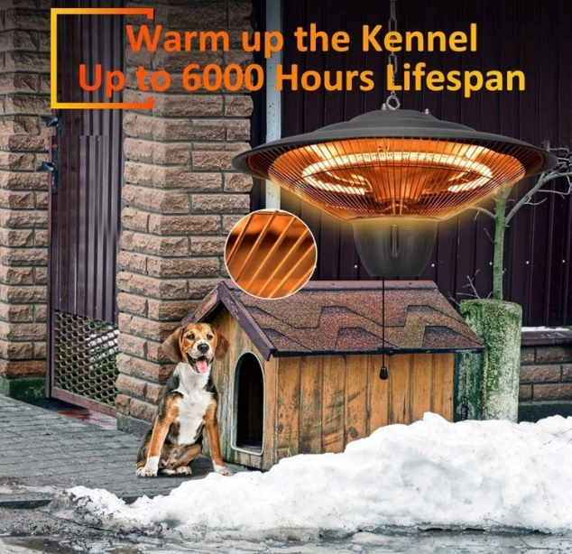 IP65 waterproof outdoor heater