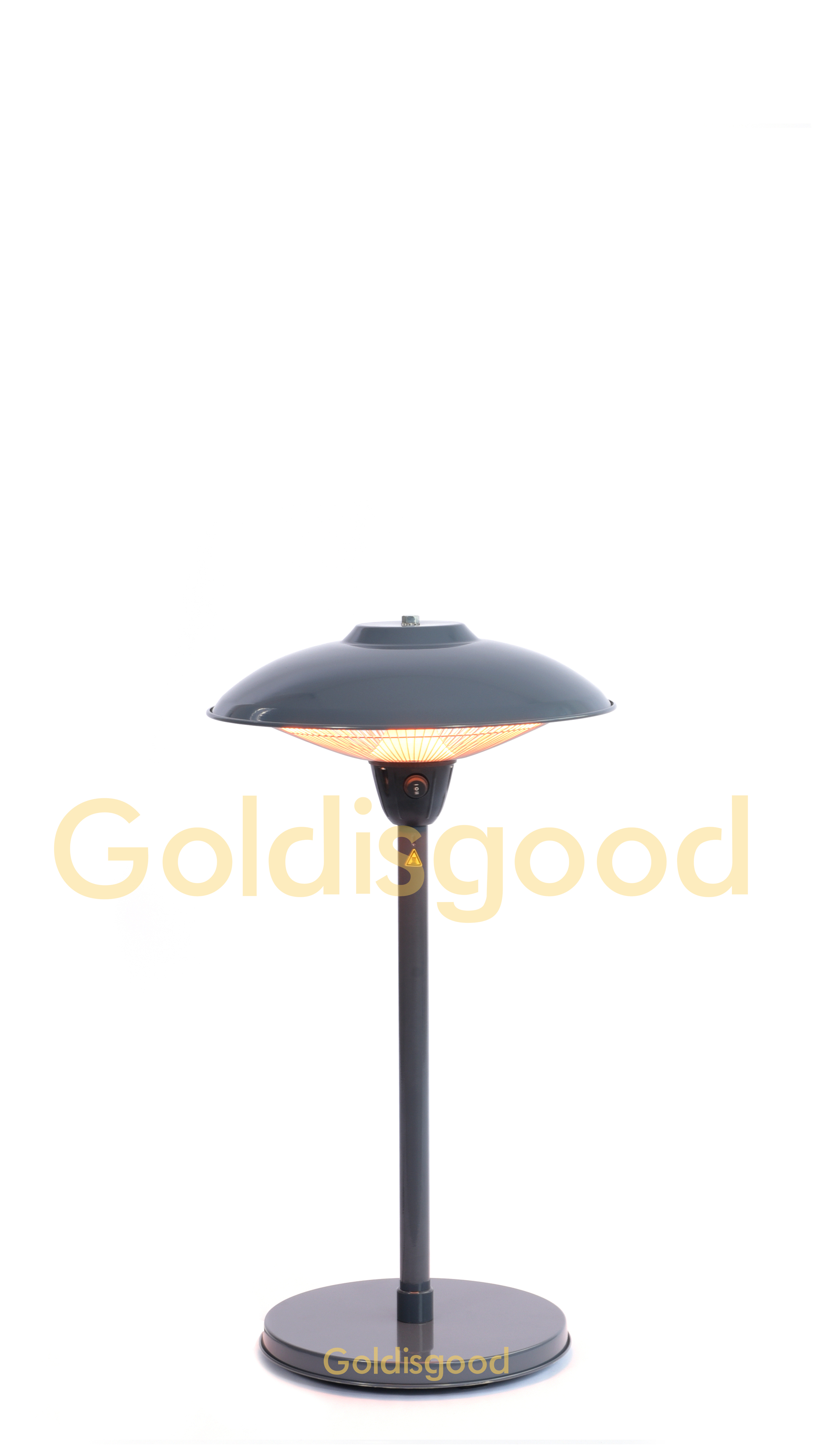 Distance between patio heater and ceiling